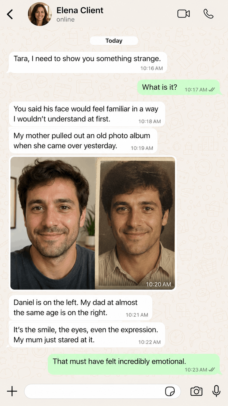 Client message