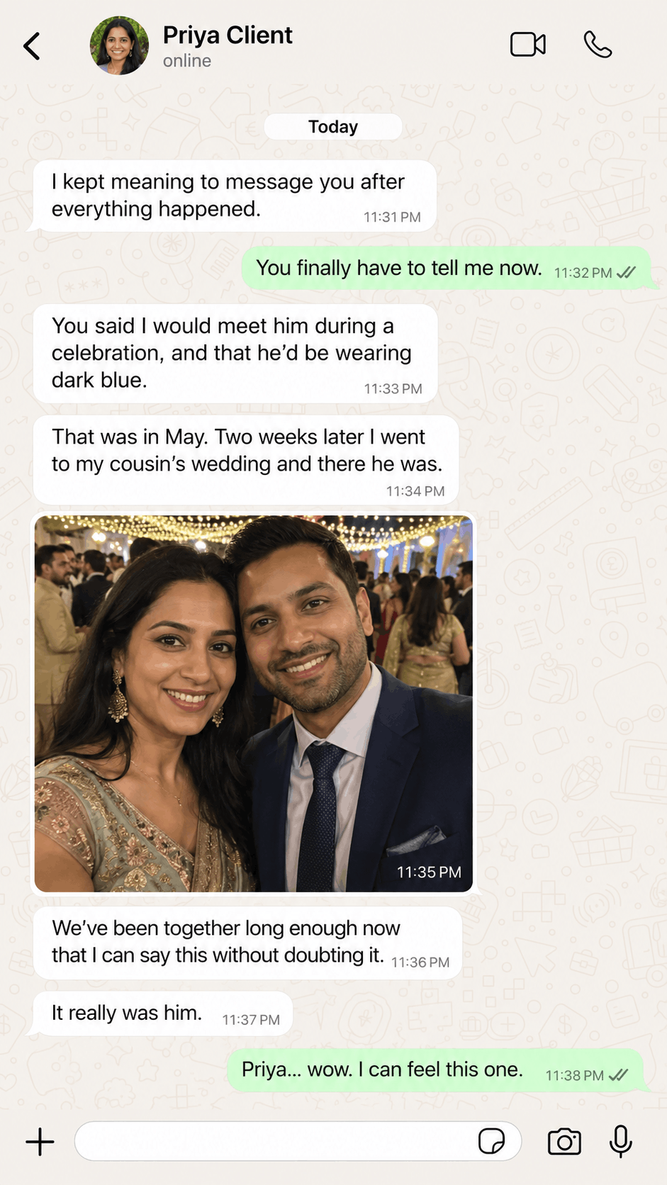 Client message